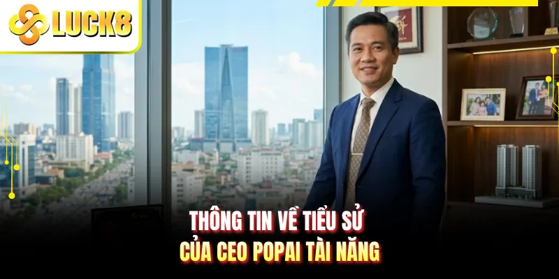 Thông tin về tiểu sử của CEO POPAI tài năng